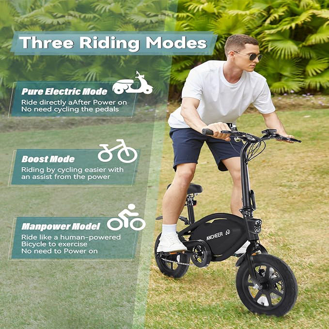 ANCHEER 14” Folding Electric Bike