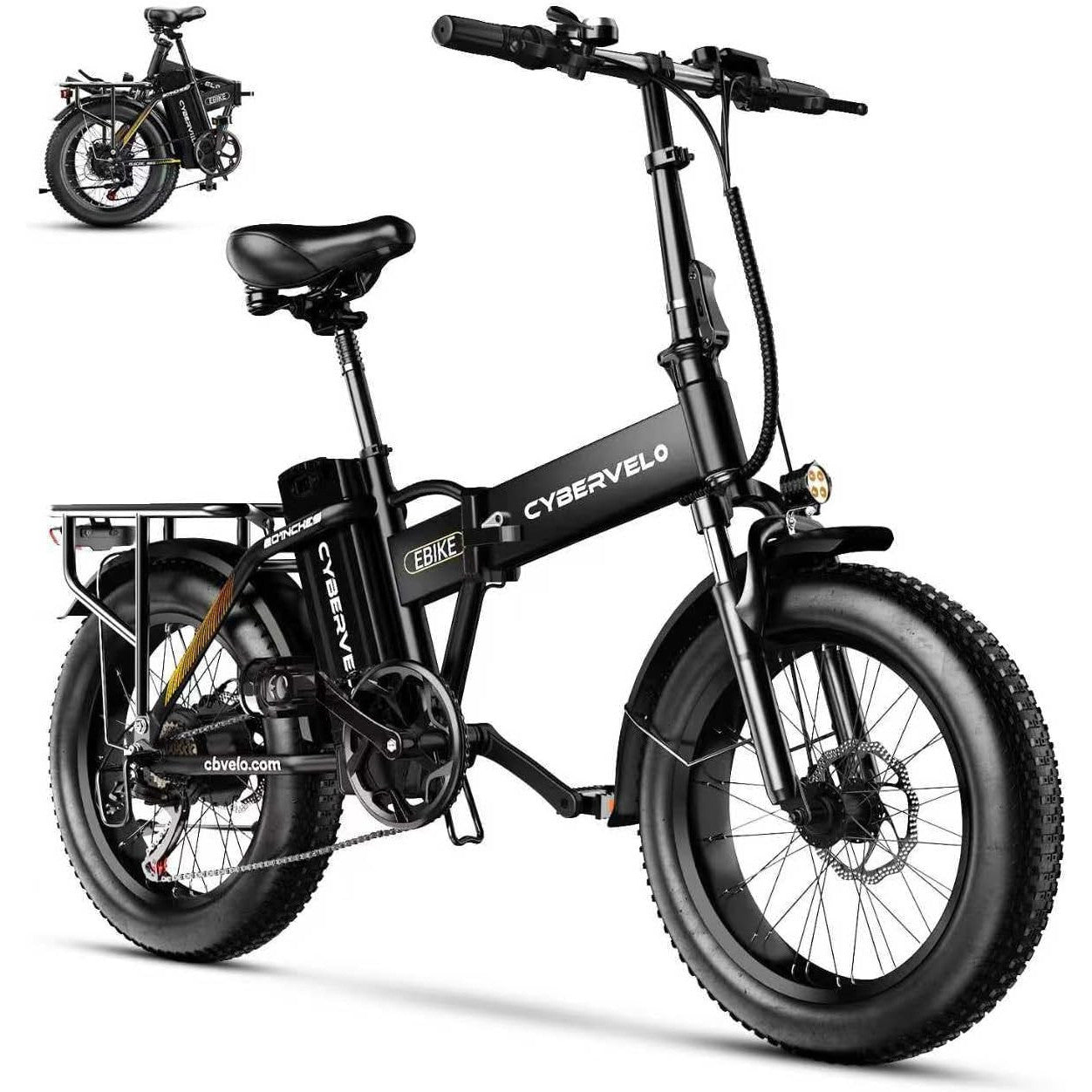 ‎Aoango 1000W Folding Electric Bike