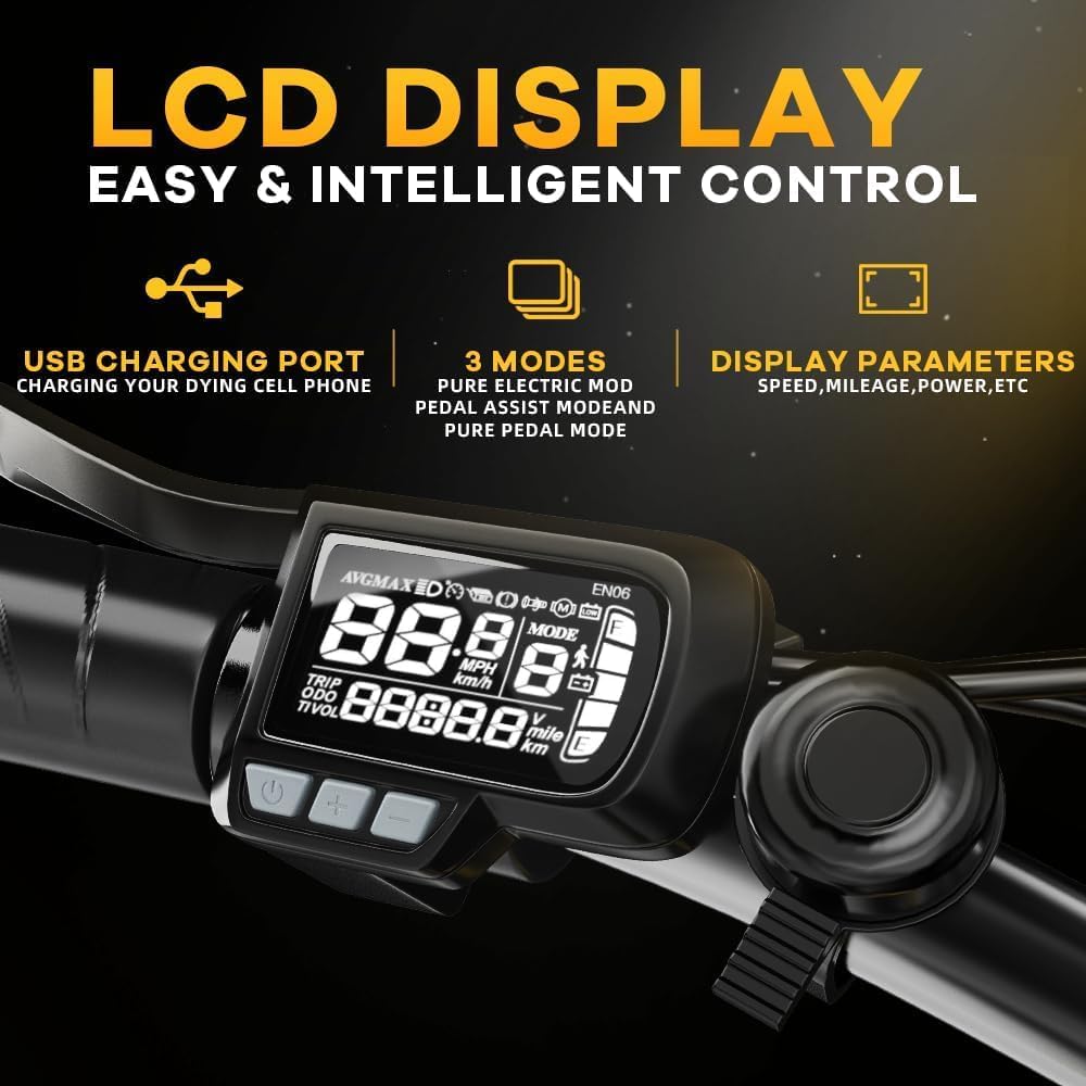 ‎Aoango 1000W Folding Electric Bike