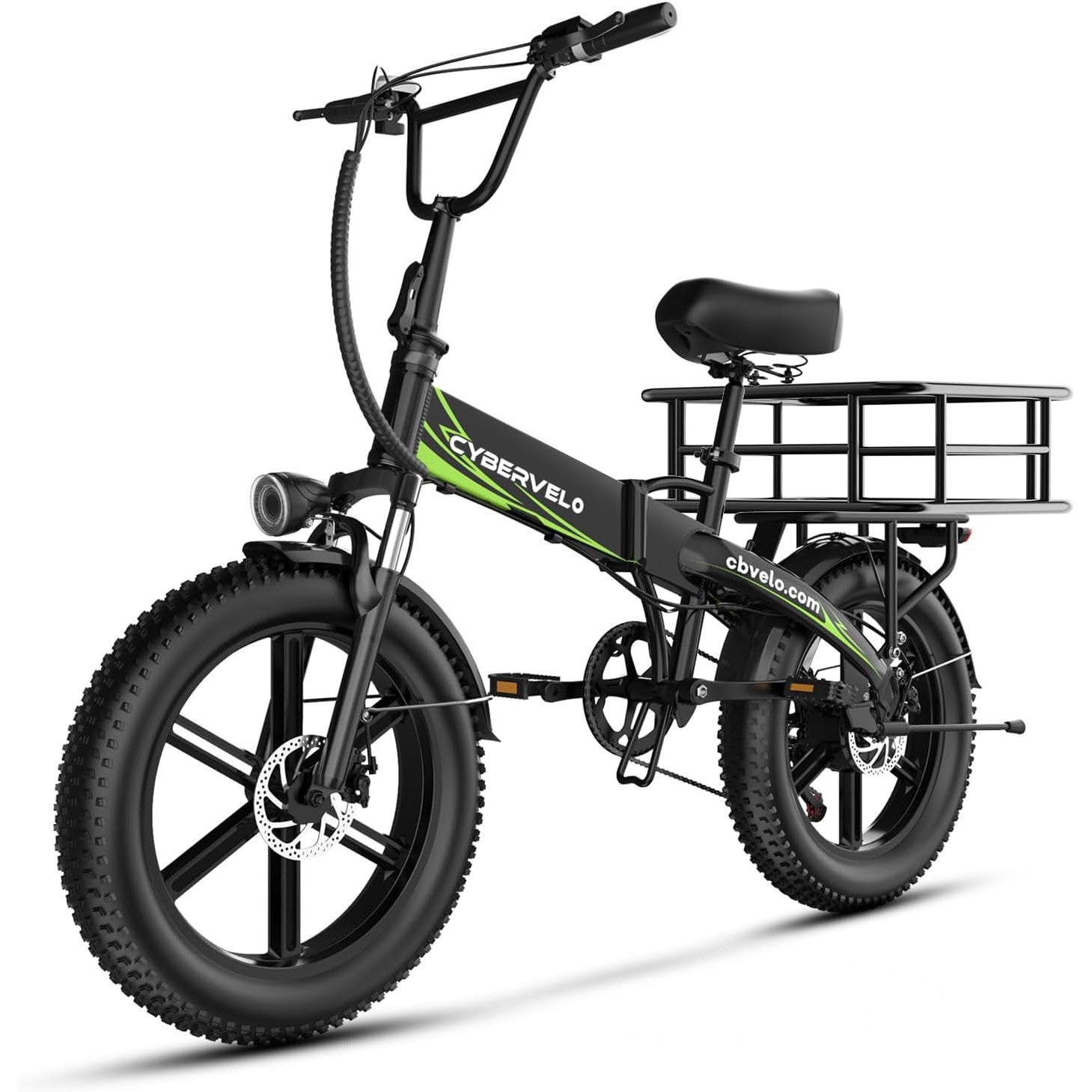 1000W Folding Electric Bike, 48V 20.8AH Large Removable Battery E-Bike, 30+MPH, 80 Miles Max Range, 20" Fat Tire Electric Bike for Adults, Adult Electric Bicycles for Commute