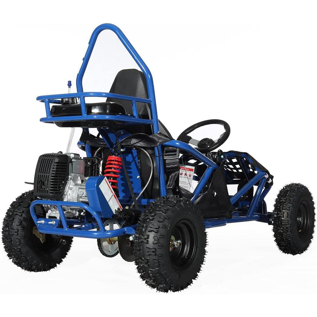 X-PRO Rover 50 Go Kart Gas Powered Pull Start Go Cart