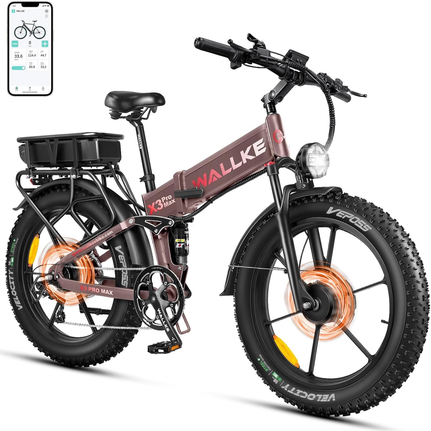 Wallke X3 Pro Max 2800W Dual Motor Electric Bike