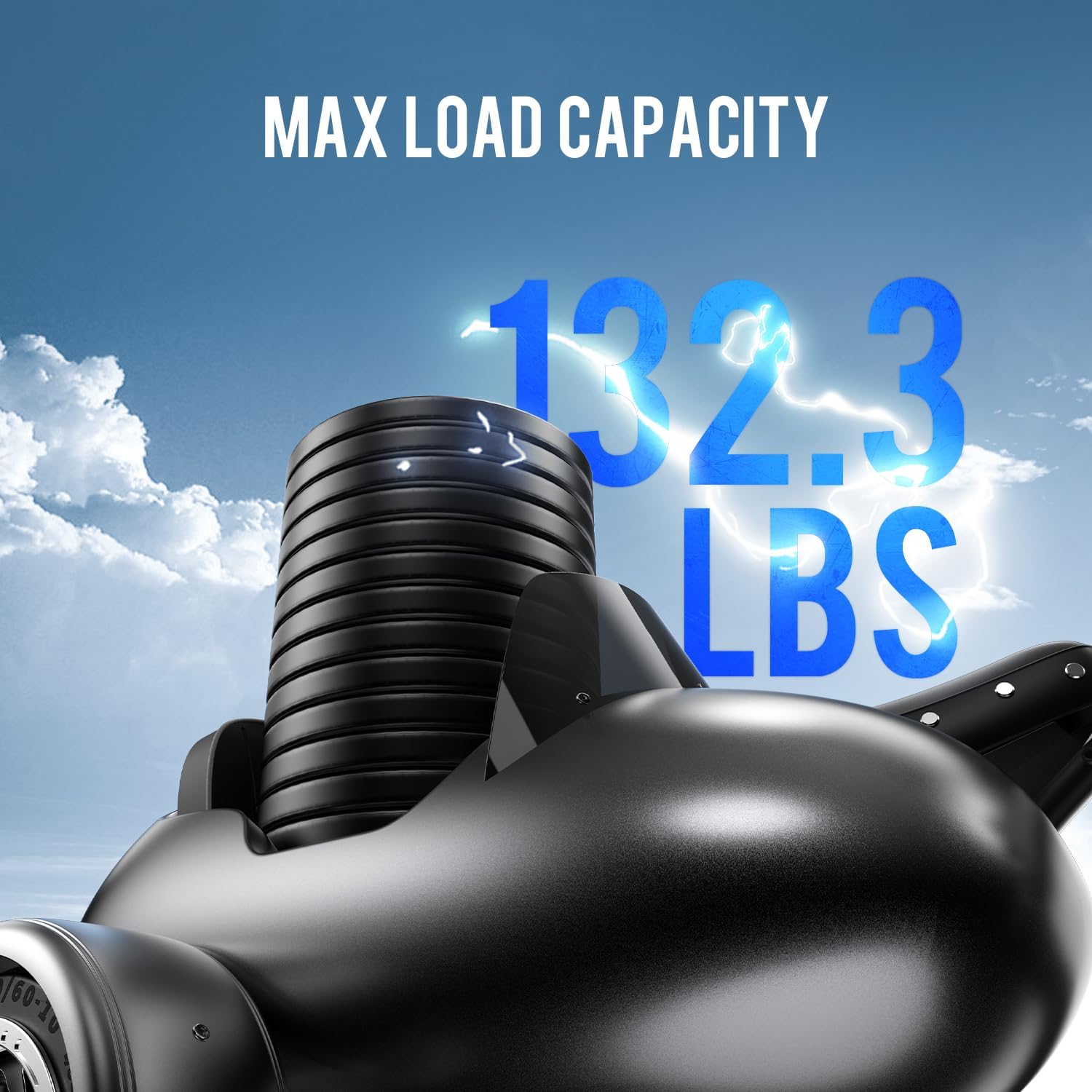 eAhora 2000W M1P Sidecar Electric Motorcycle for Adults,37mph 60V 30Ah Lithium Battery 40+ Miles Range, Full Suspension and Hydraulic Brakes Electric Mopeds