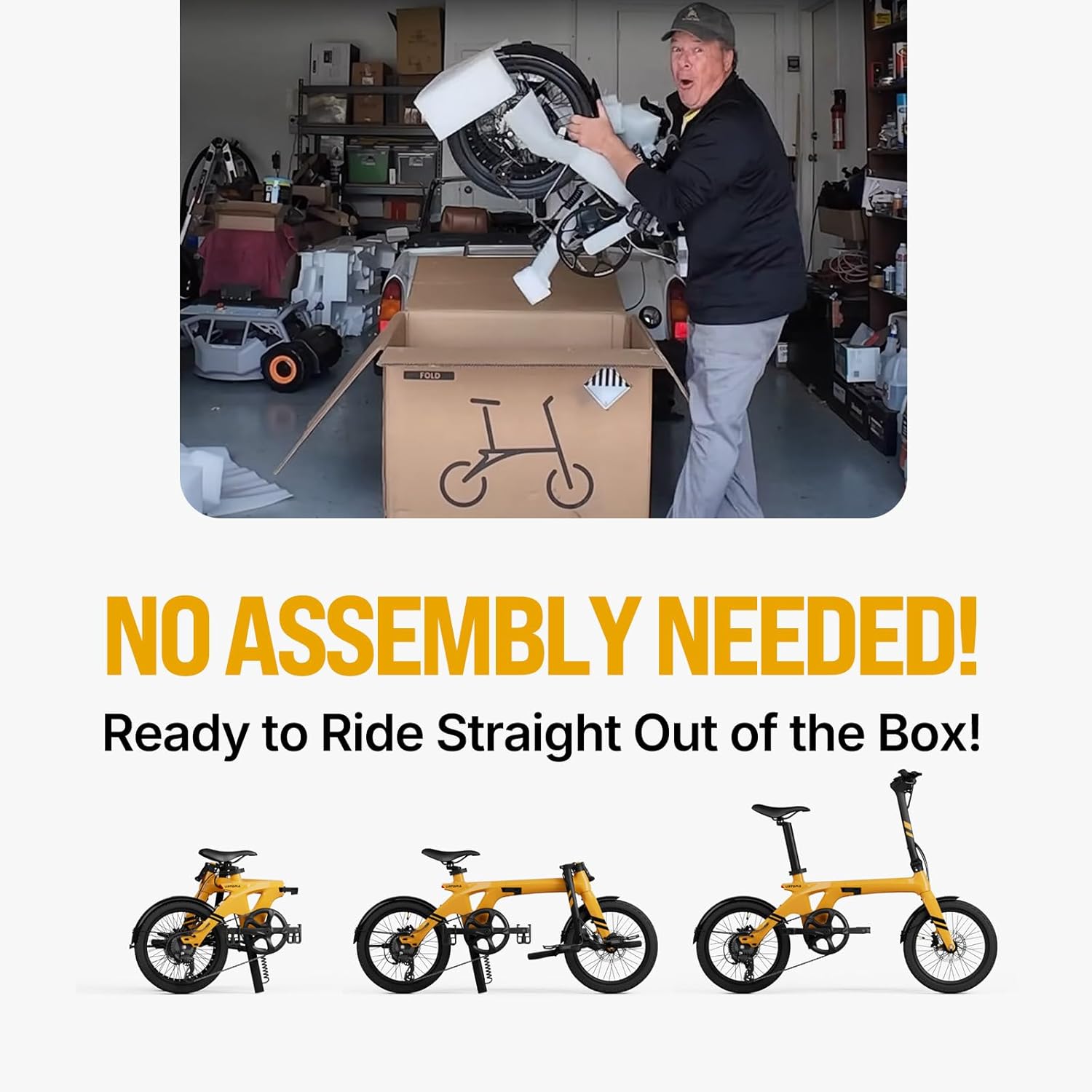 URTOPIA Carbon Fold 1 E-Bike