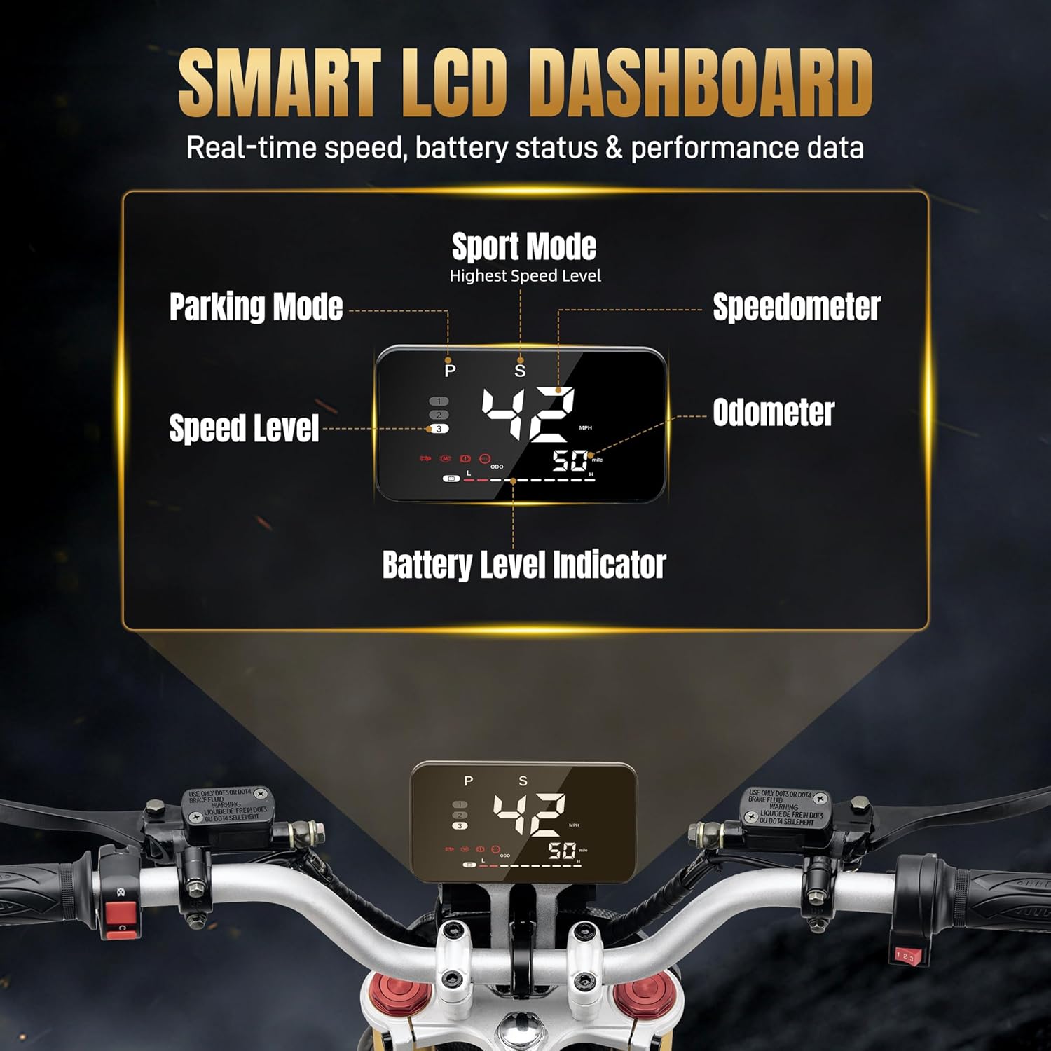 HOVER HEART Electric Dirt Bike