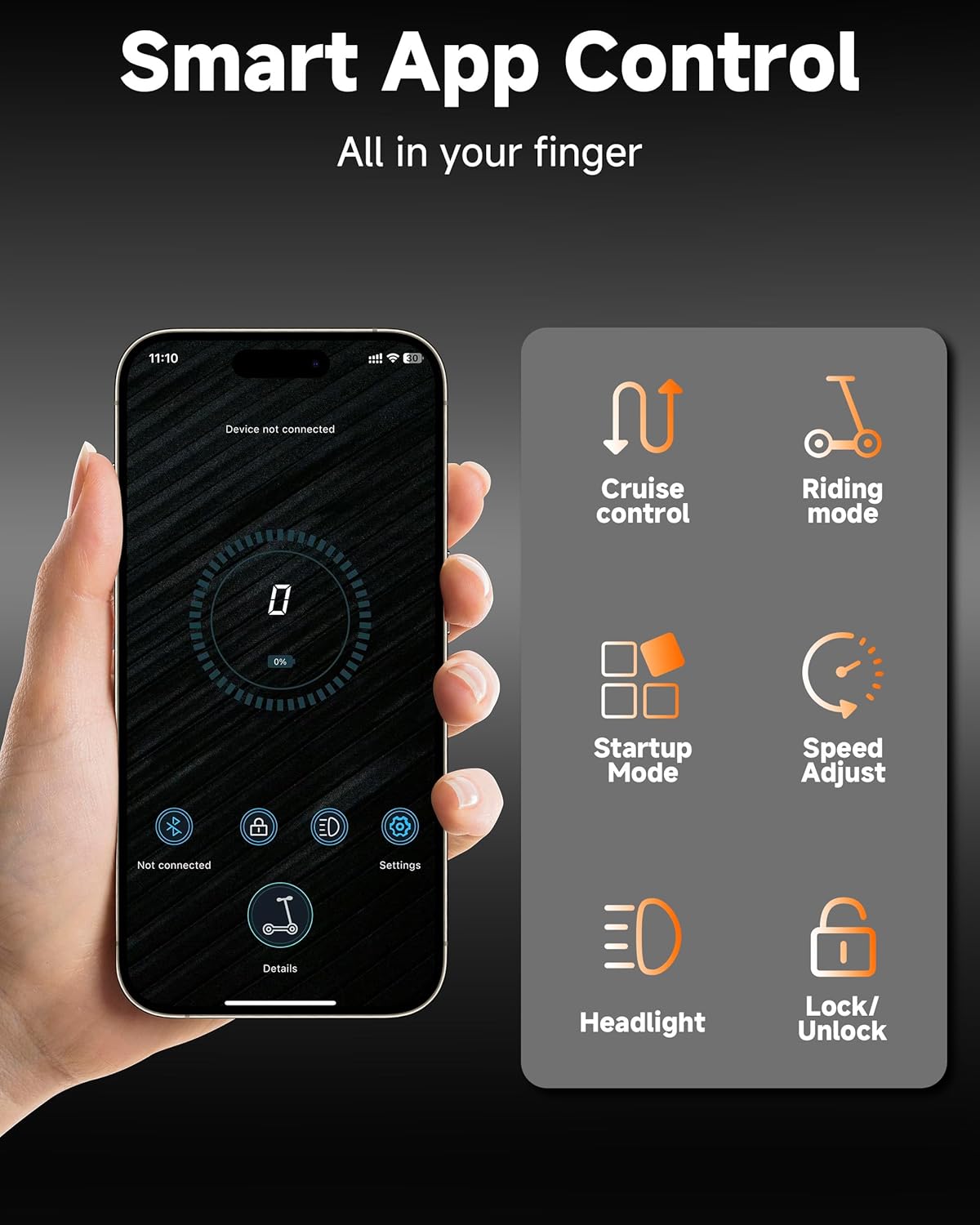 ‎Riuiio ‎R-G01 Electric Scooter