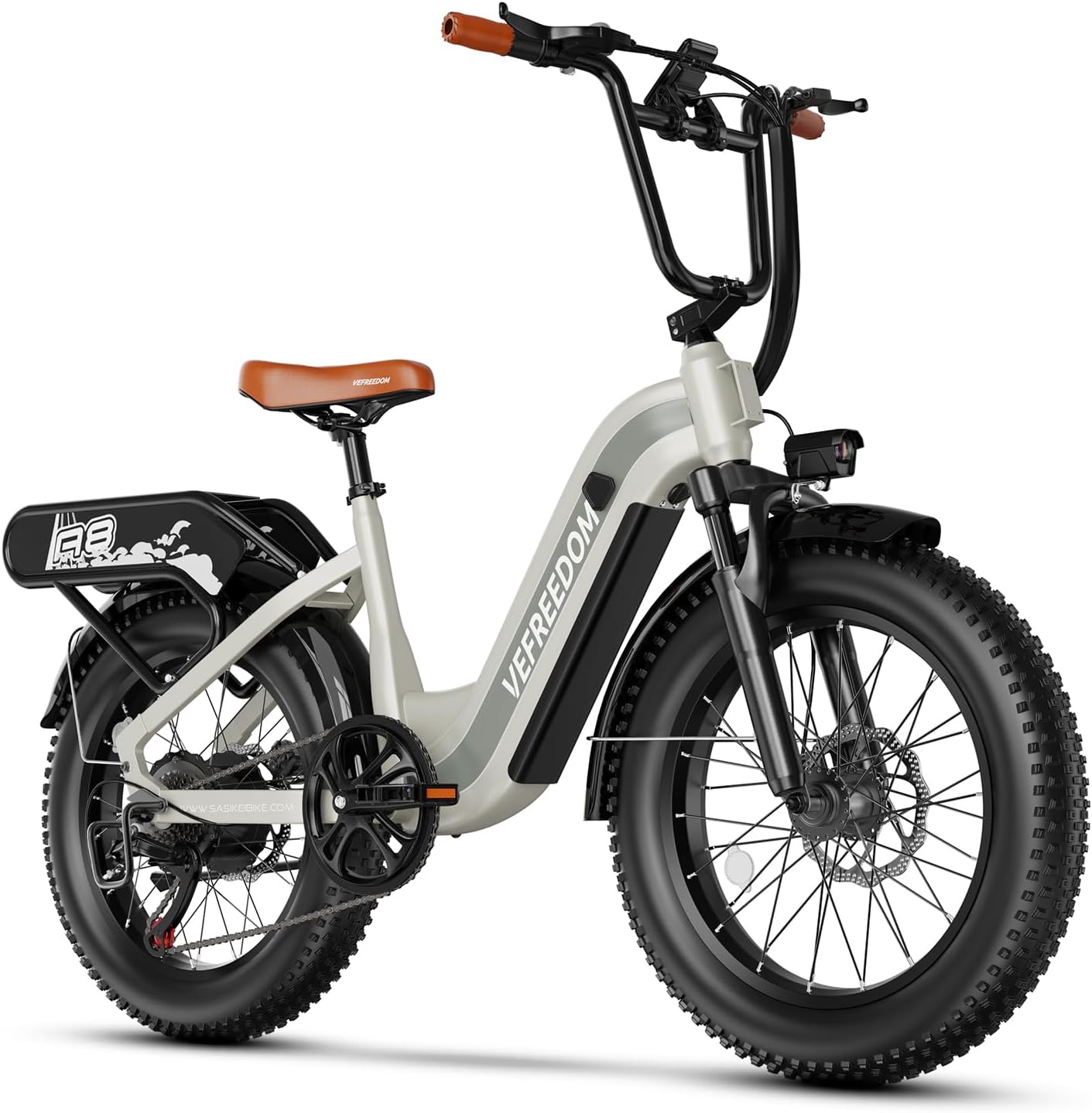 1500W Electric Bike for Adults Full Suspension,48/52v 20AH Electric Dirt Bike with 20" x 4.0 Fat Tire, Max 30+MPH & 70 Miles Electric Bicycle, Ebike for Snow, Mountains, Road UL Certified