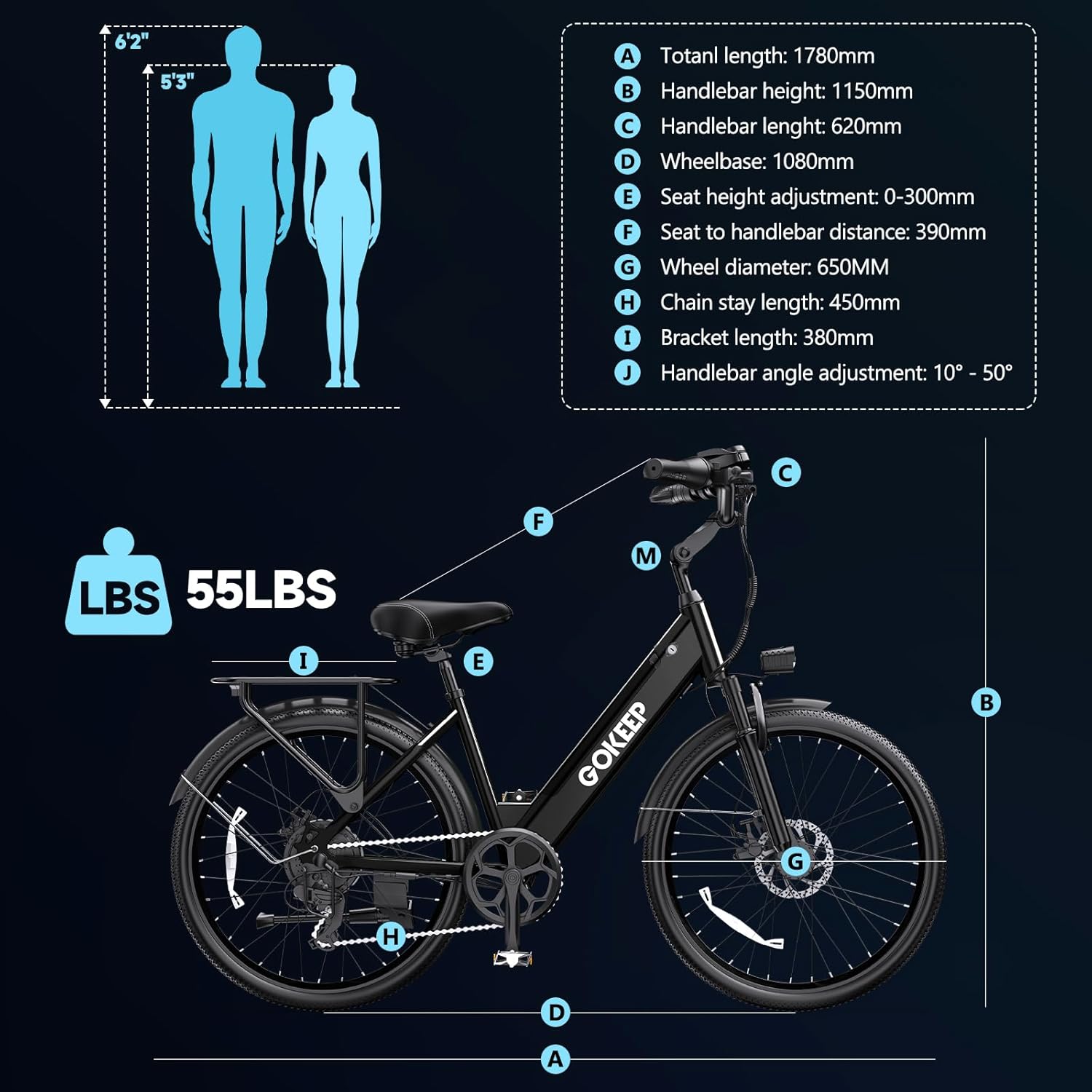 Electric Bike for Adults,1000W Peak Power,Up to 75 Miles 28MPH,26" Electric Mountain Bike with 499Wh Removable Battery,7-Speed,Adjustable Stem and Front Fork Suspension