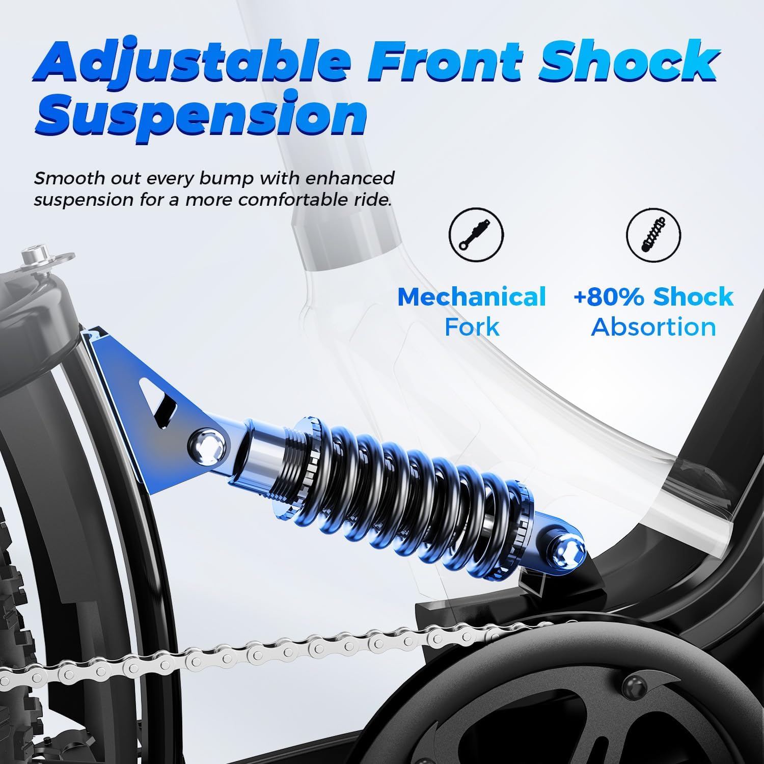 Aipas M1 Pro Electric Bike, 1800W Peak Motor Electric Bike for Adults, 48V 17.5Ah, 26'' x 4.0'' Fat Tire Electric Mountain Bike, Ebike with 85 Miles, 36MPH, 7 Speed 110Nm and Dual Suspension