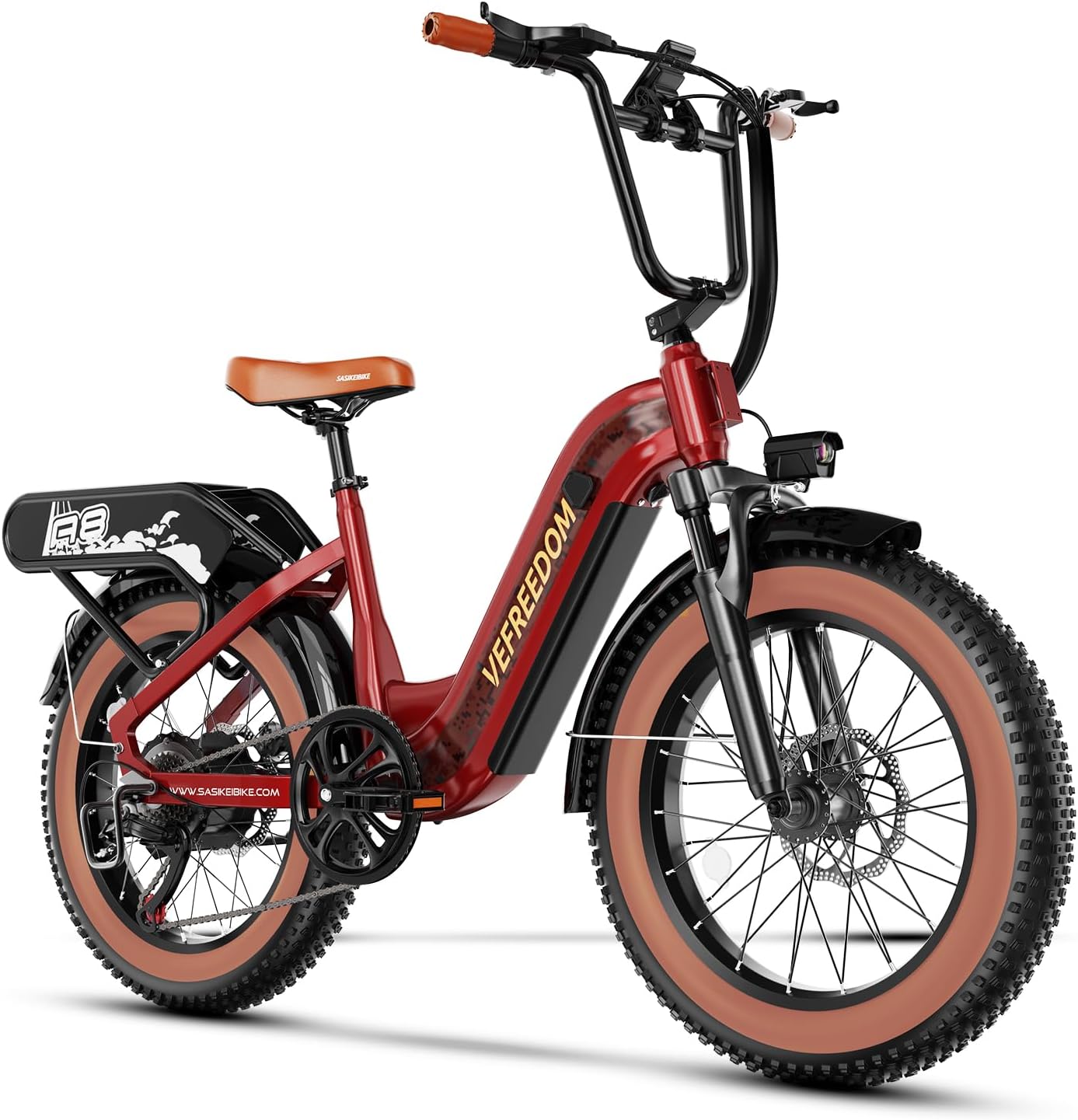 1500W Electric Bike for Adults Full Suspension,48/52v 20AH Electric Dirt Bike with 20" x 4.0 Fat Tire, Max 30+MPH & 70 Miles Electric Bicycle, Ebike for Snow, Mountains, Road UL Certified
