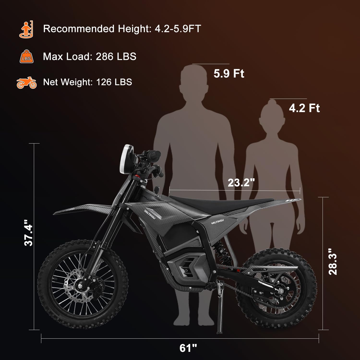 VALTINSU EM5 Electric Dirt Bike