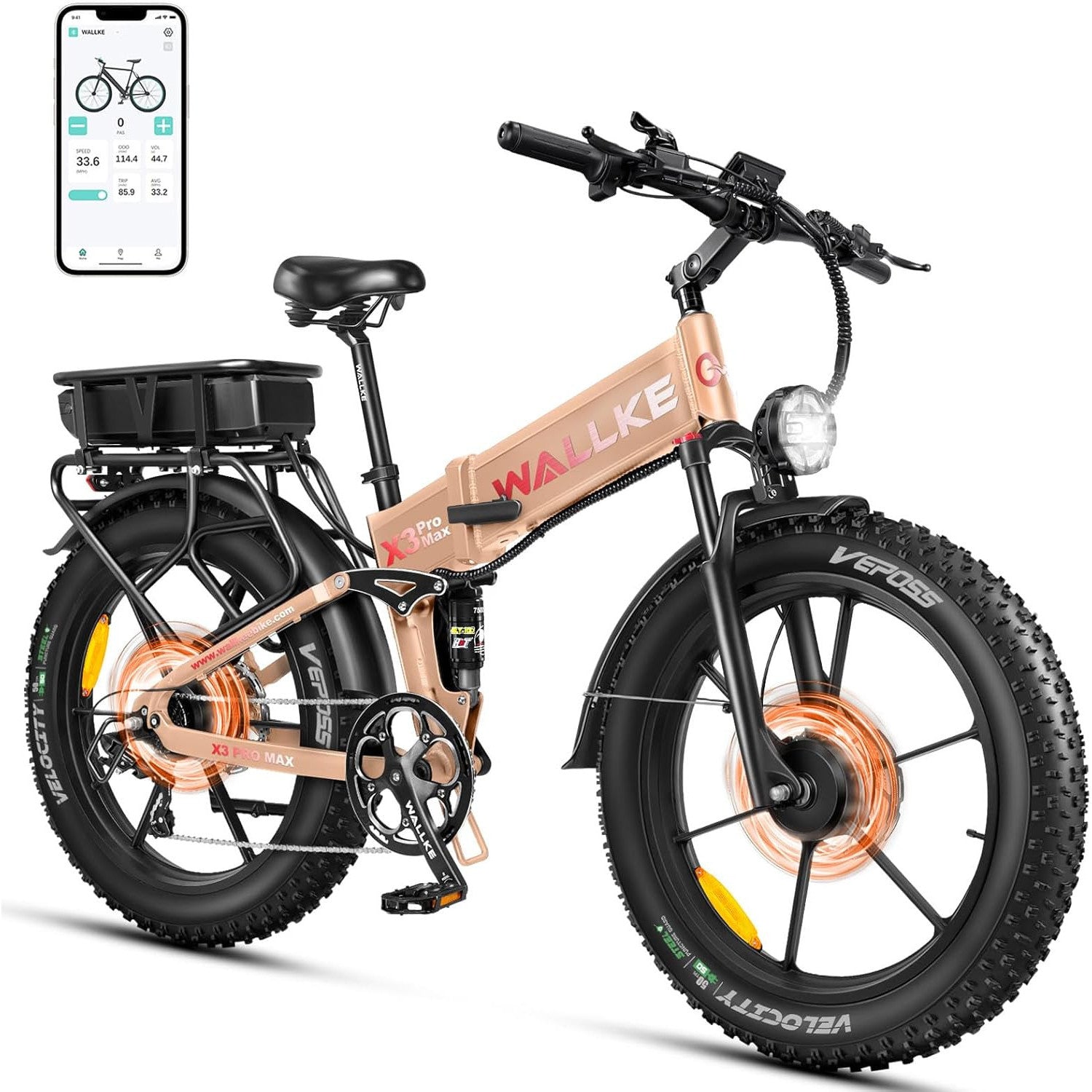 Wallke X3 Pro Max 2800W Dual Motor Electric Bike