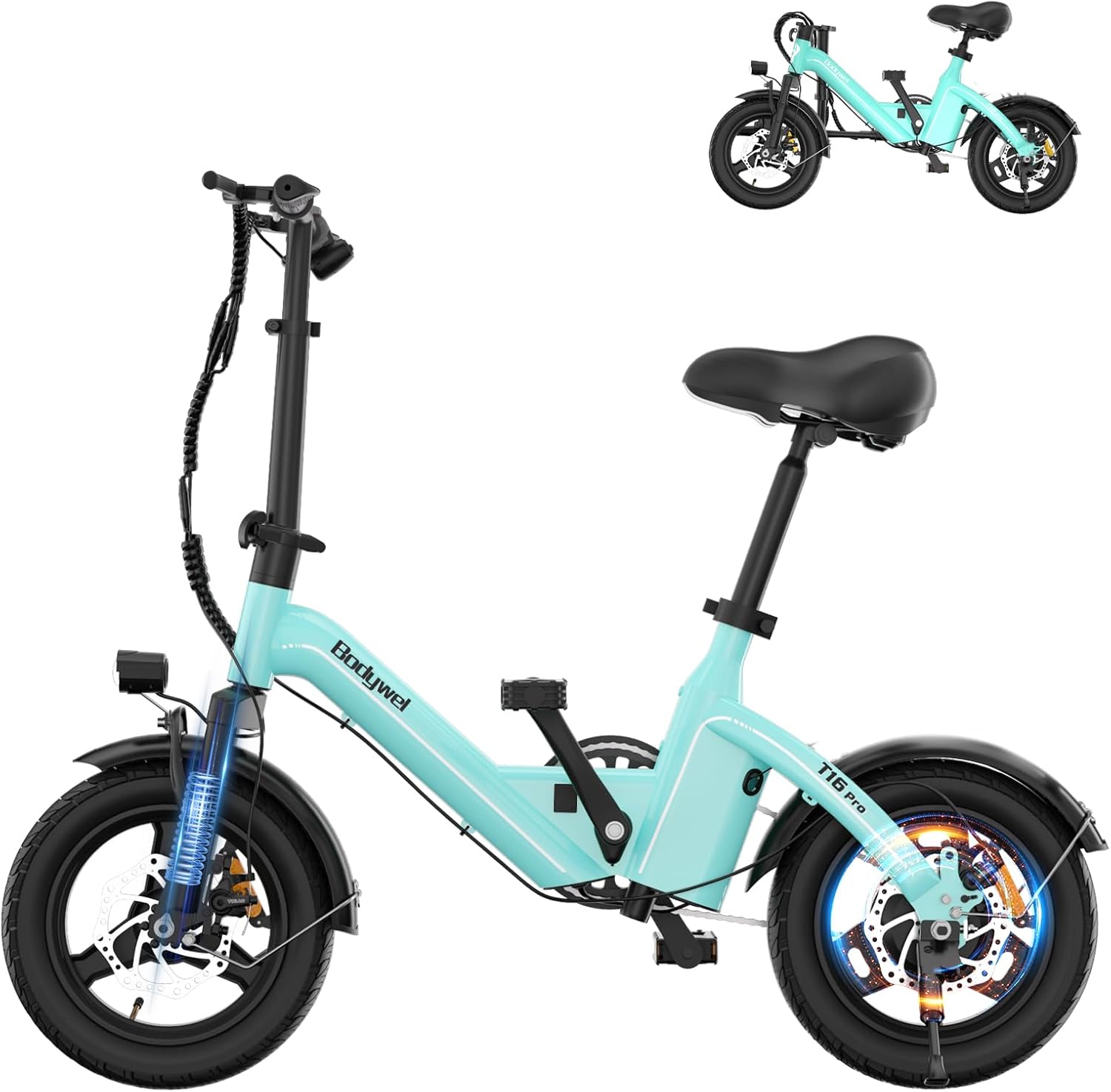 Bodywel T16PRO Folding Electric Bike