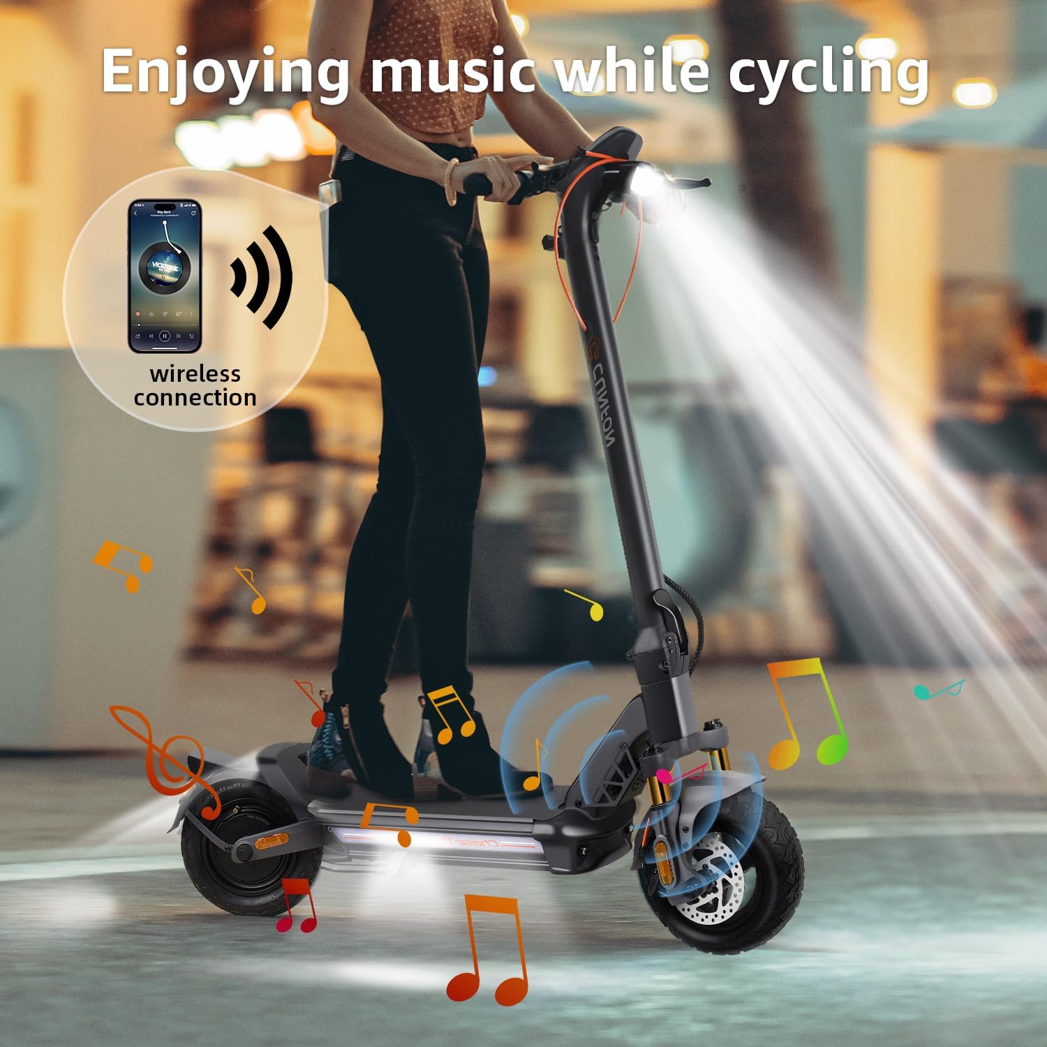‎CUNFON ‎RZ800(1200W Motor) Electric Scooter