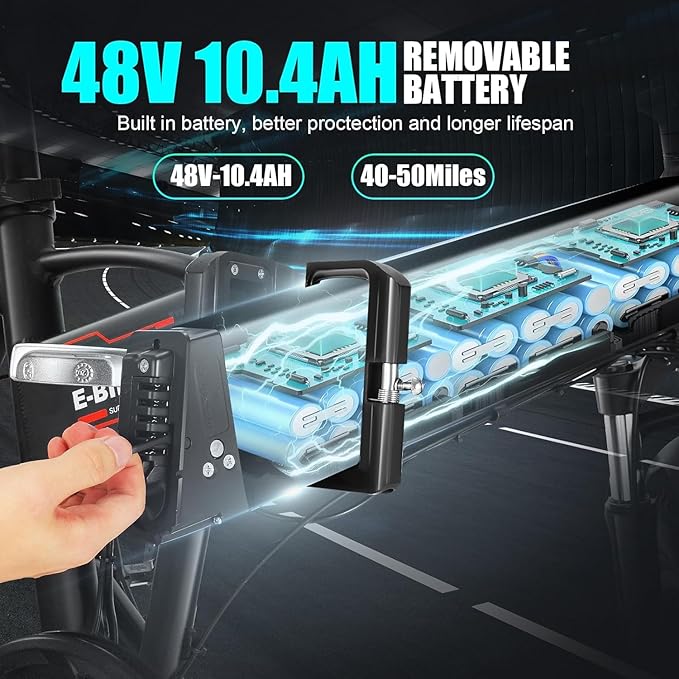 ANCHEER Folding Electric Bike