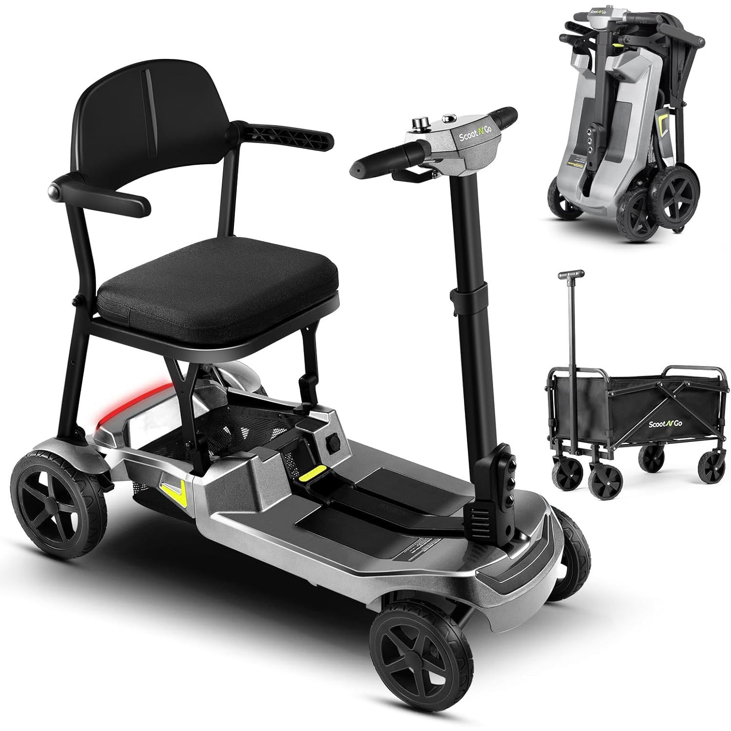 SCOOTNGO 4 Wheel Mobility Scooter