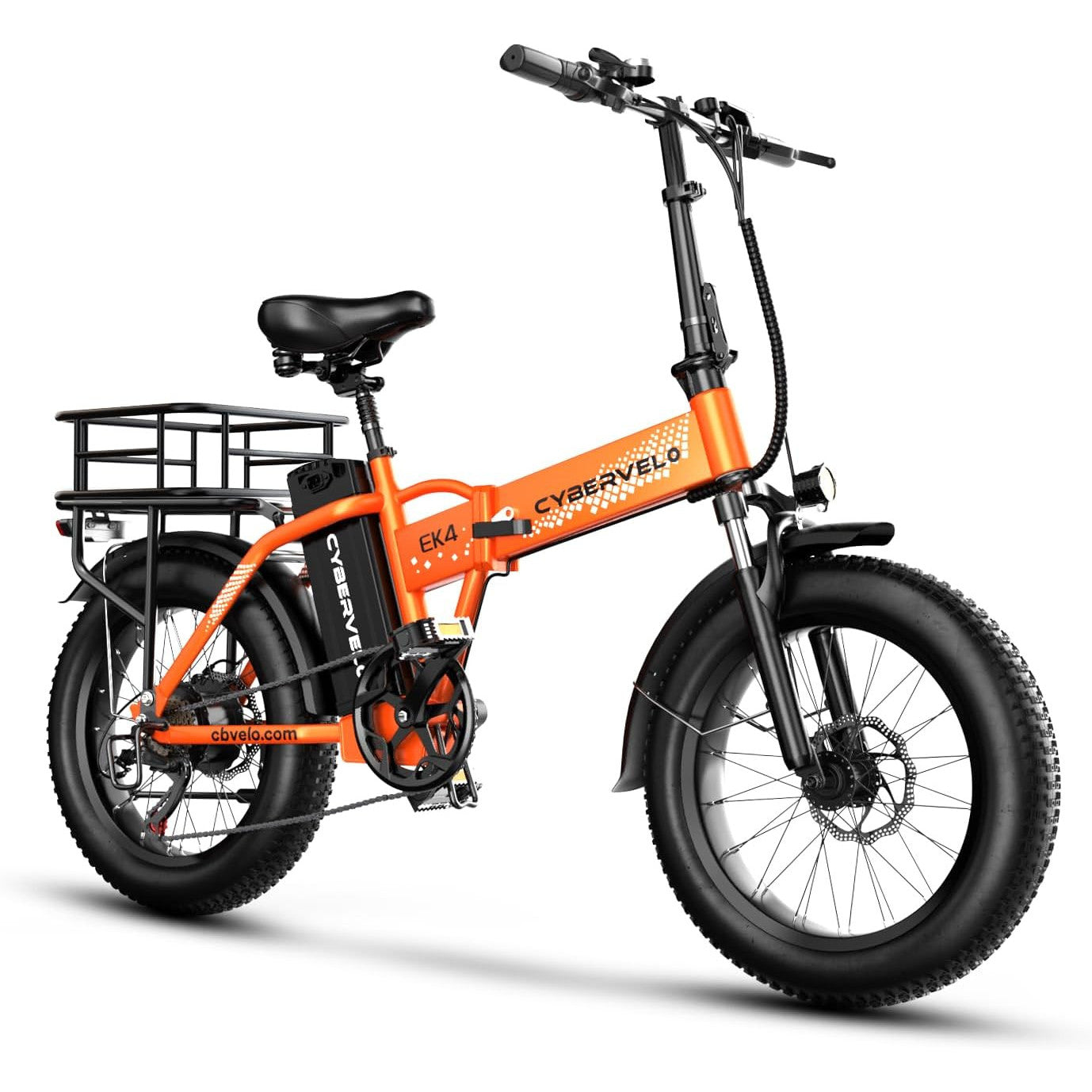 1000W Folding Electric Bike, 48V 20.8AH Large Removable Battery E-Bike, 30+MPH, 80 Miles Max Range, 20" Fat Tire Electric Bike for Adults, Adult Electric Bicycles for Commute