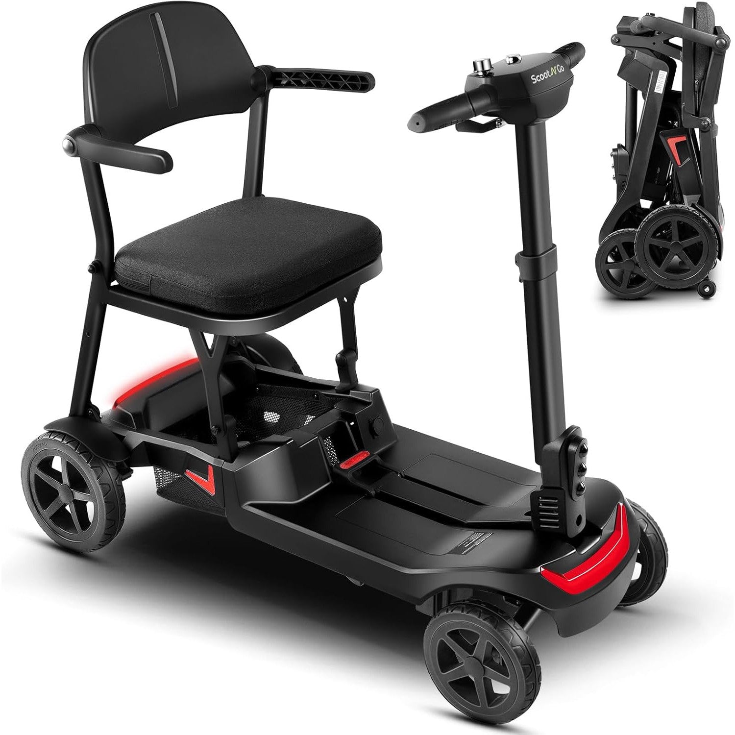 SCOOTNGO 4 Wheel Mobility Scooter