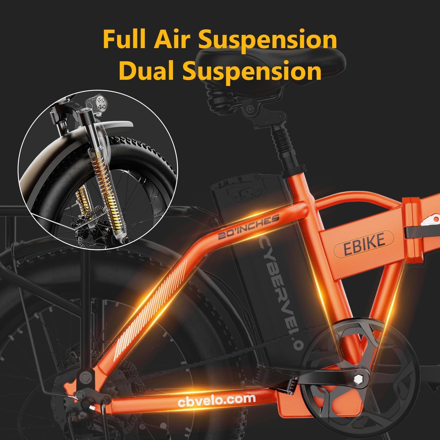 ‎Aoango 1000W Folding Electric Bike