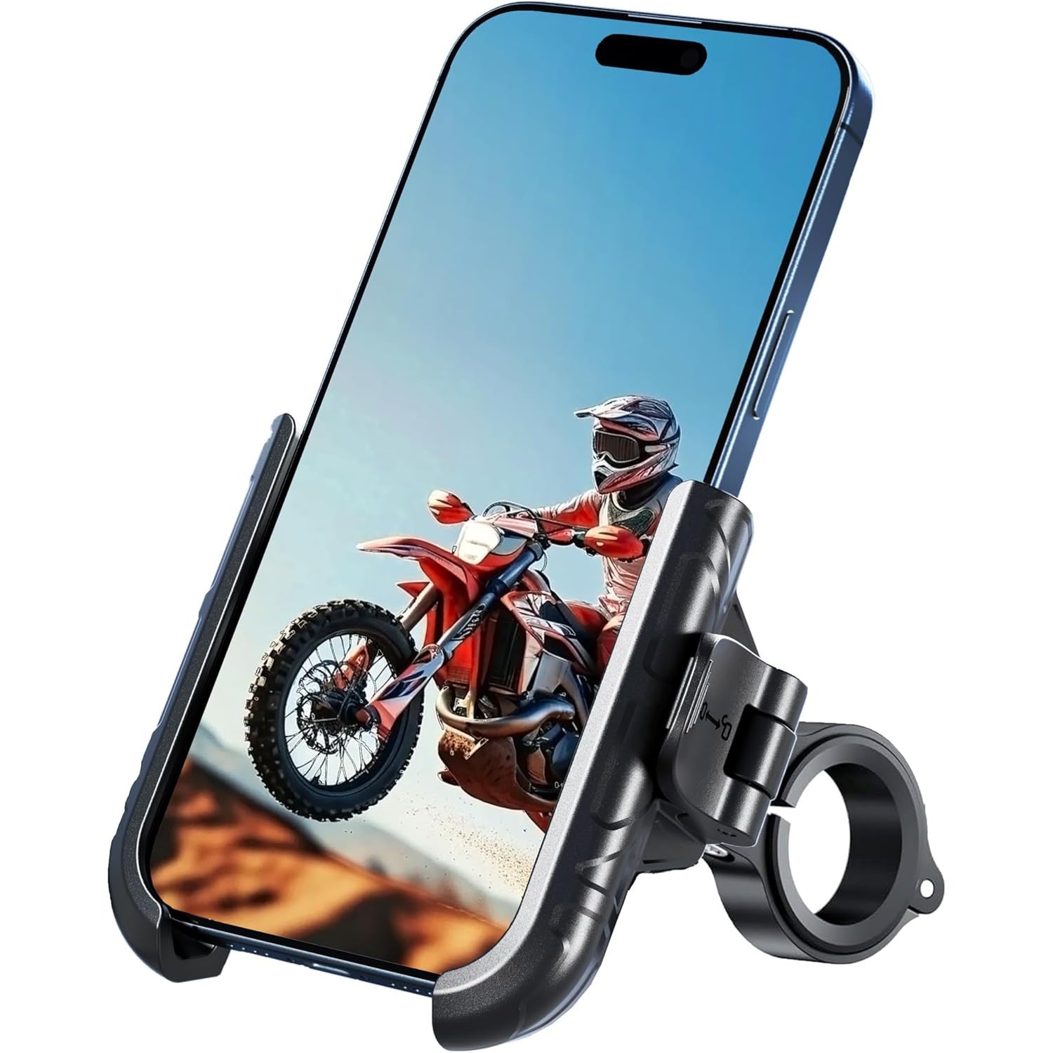 Bike Phone Mount Holder No Block