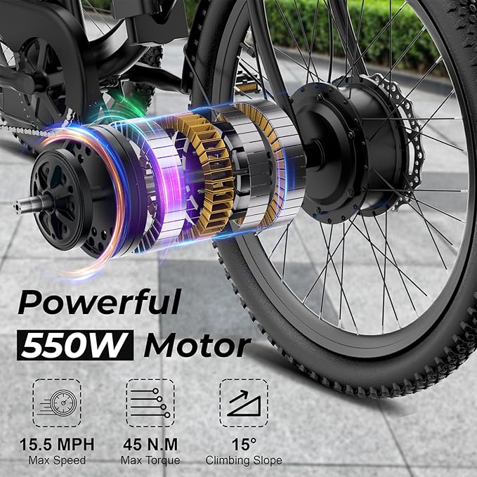 ANCHEER Electric Tricycle