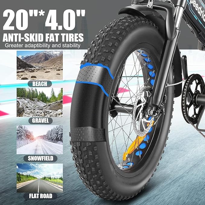 ANCHEER Folding Electric Bike