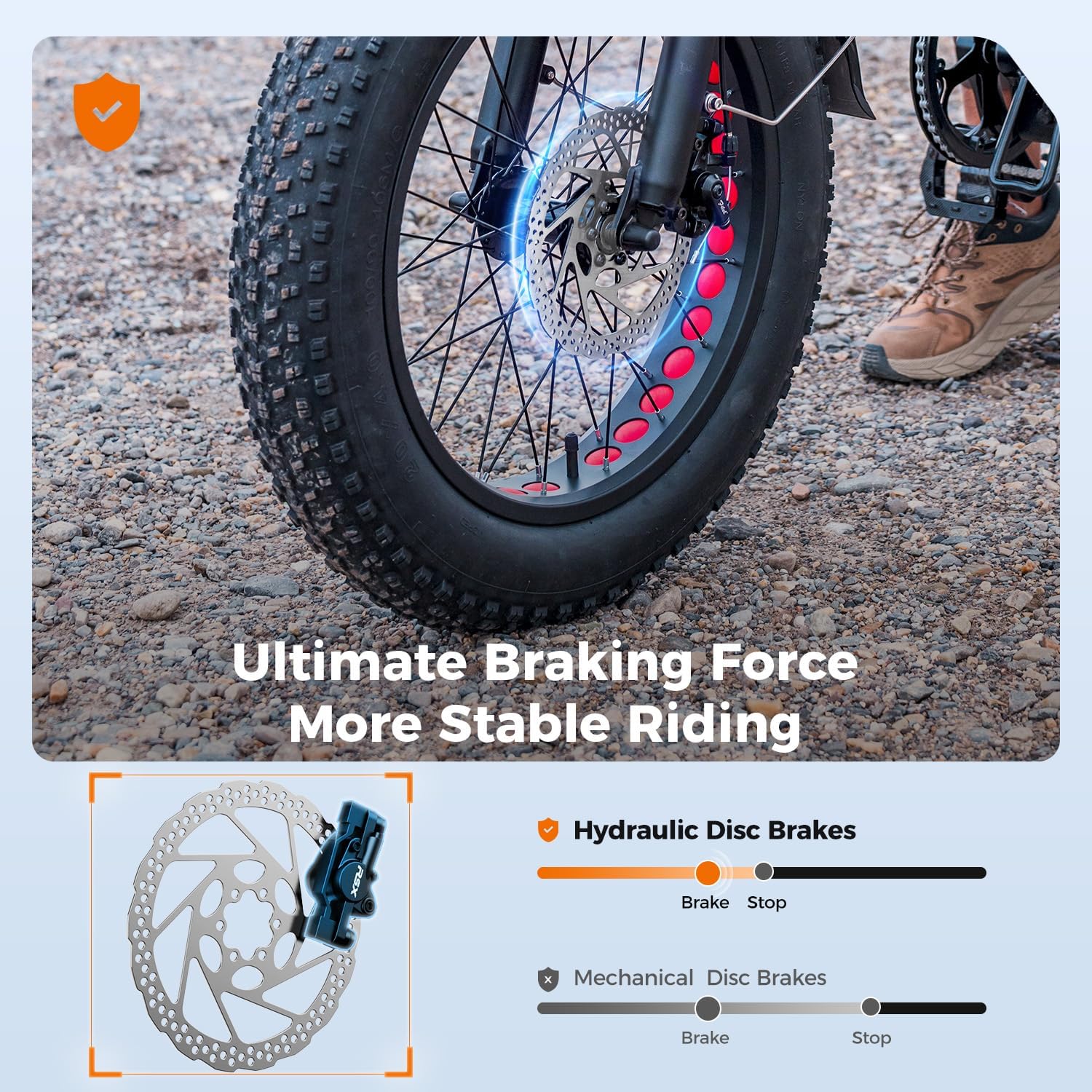 Heybike Mars 2.0 Foldable Electric Bike Adults 32Mph, APP Control E-Bike with 1800W Peak Motor, 20'' Large Fat Tire Ebike, 60+Miles Range with 624WH Removable Battery UL Certified, Full Suspension