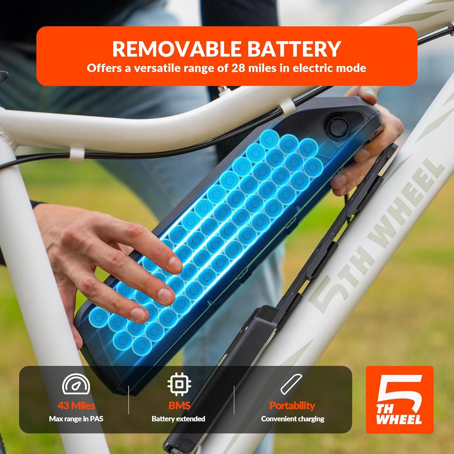 5TH WHEEL EB17 Discover Electric Bike