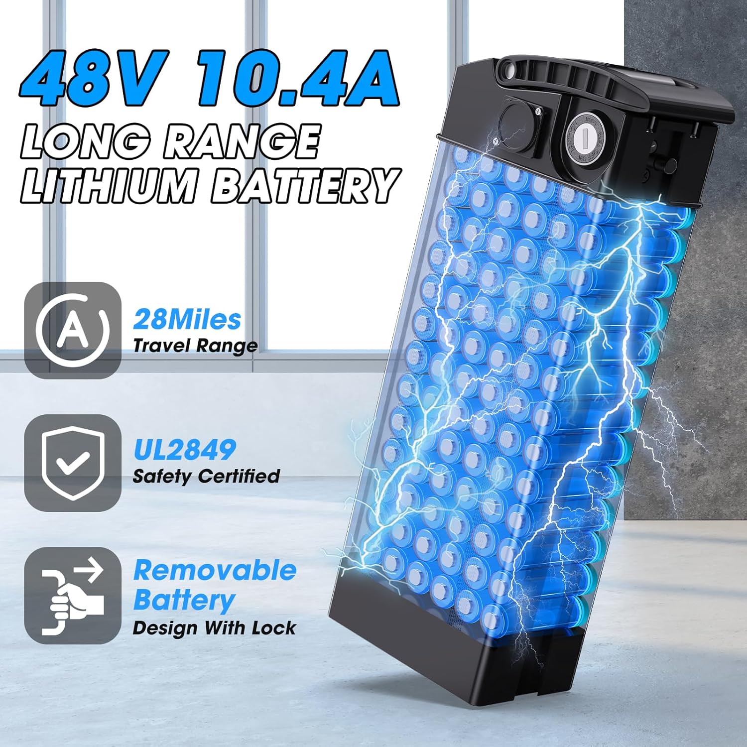 Electric Bike for Adults,14" Folding Adult E Bike with 500W Motor,20 mph,28 Miles Range,Advanced 9-Point Suspension & Pro-Level 44.99% Brake Ratio,Removable Battery,UL 2849 Certified