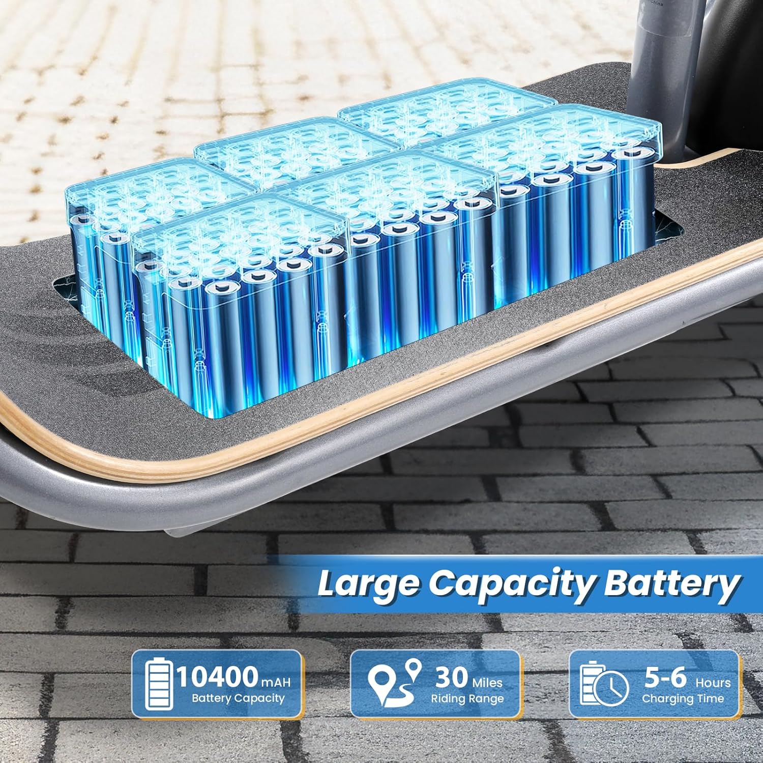 Caroma Peak 1200W/800W Electric Scooter with Seat, 30 Miles Max Range, Key Start Electric Scooter Adults&Teens, Up to 20MPH Foldable Ebike, Adjustable E-Bike with Basket&Kid Seat, Commuter Escooter