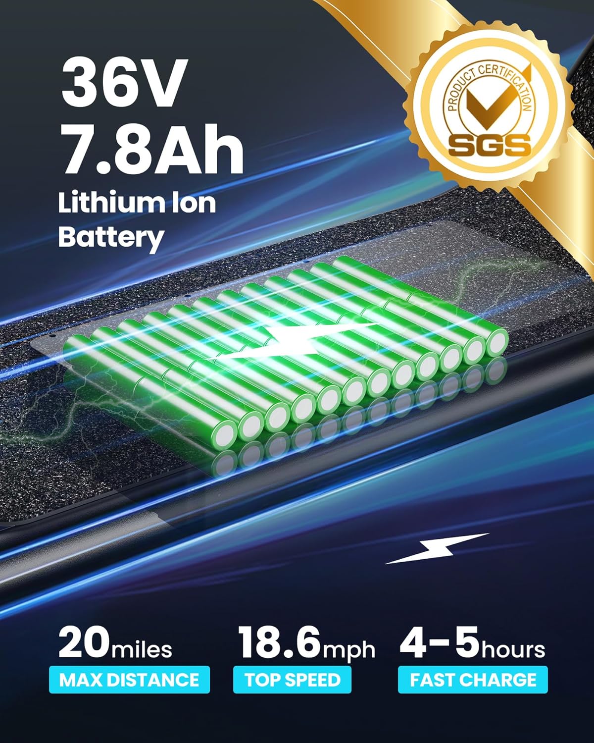 Gyroor ‎C1S Adults Electric Scooter