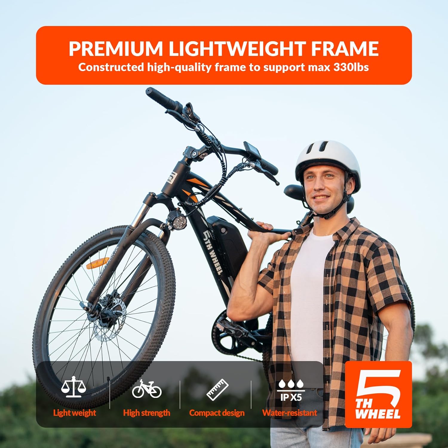 5TH WHEEL EB17 Discover Electric Bike