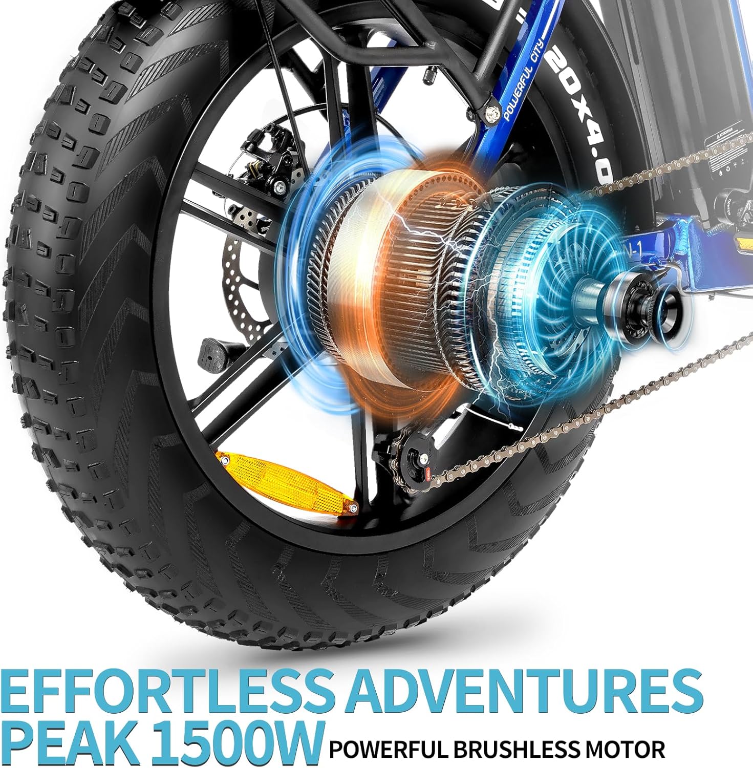 Electric Bike for Adults - 1000/1500W, 30/36 MPH, 48V 15/20Ah Removable Battery, Step-Thru Commuter Electric Bicycle with 20''/26" Fat Tire, 7-Speed Folding Ebike, Range of 50/70 Miles