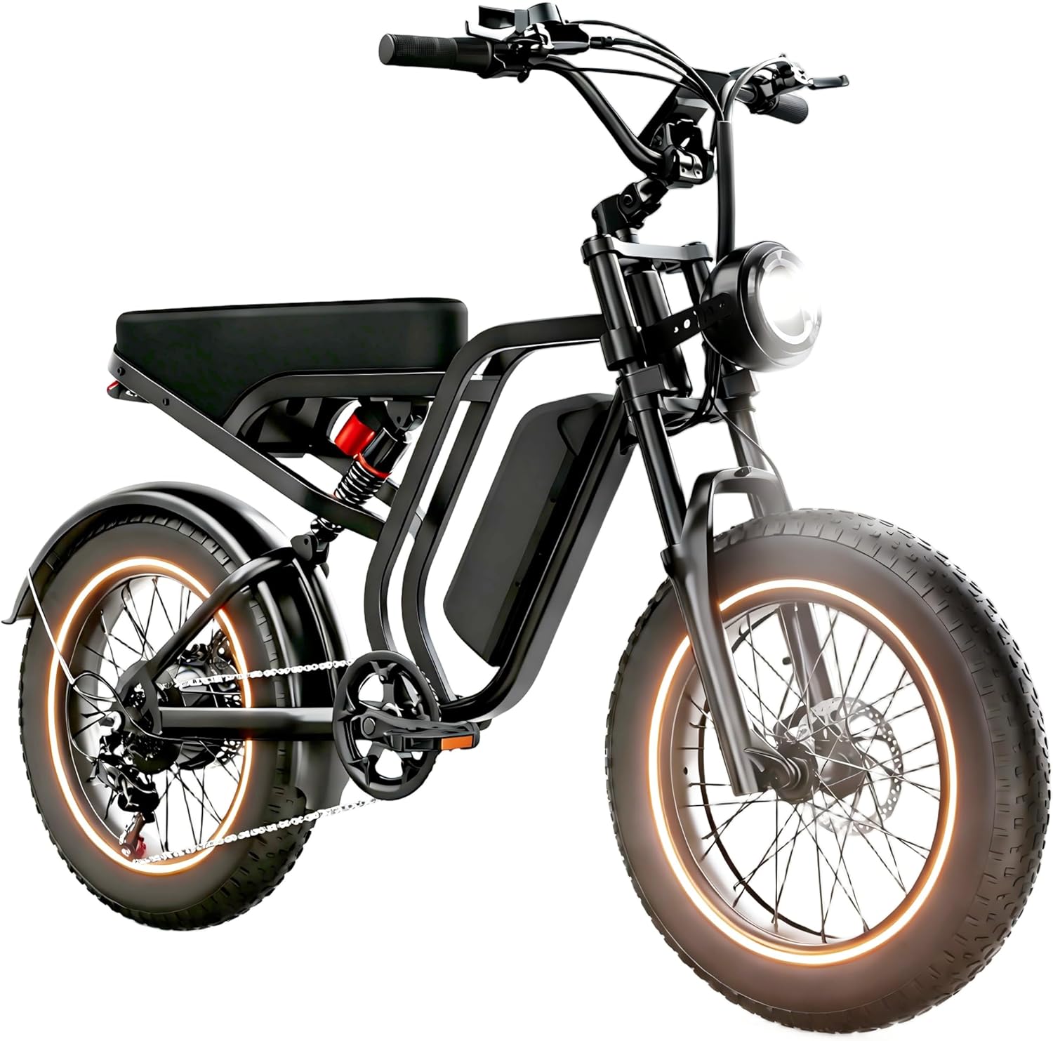 Electric Bike for Adults, 1500W Peak Motor, 7-Speed