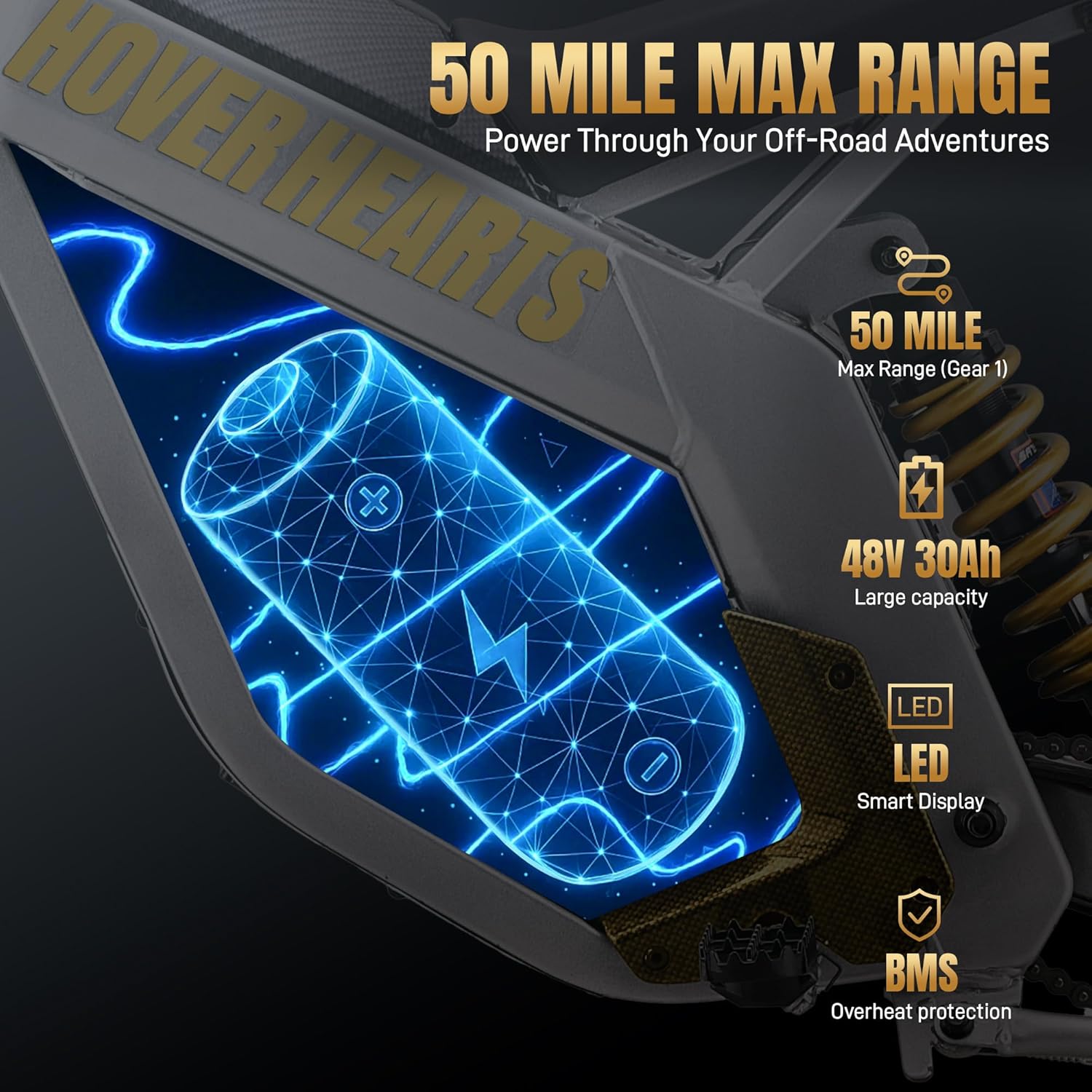 HOVER HEART Electric Dirt Bike