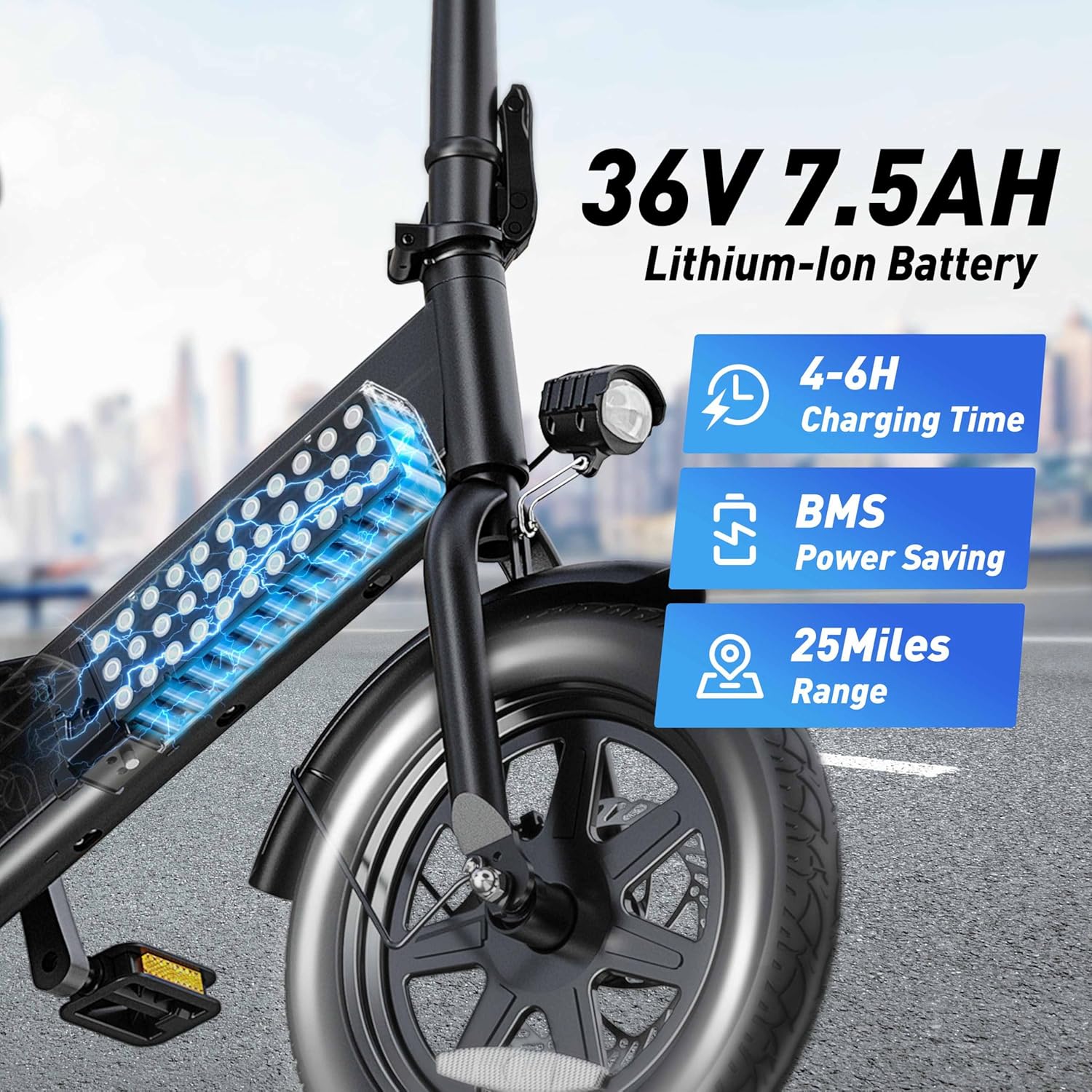 DYU Folding Electric Bicycle