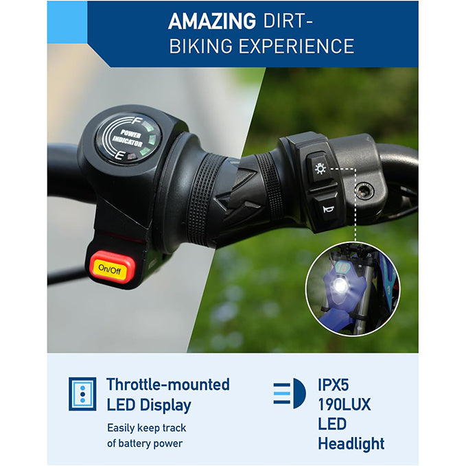 Hiboy DK1 36V Electric Dirt Bike